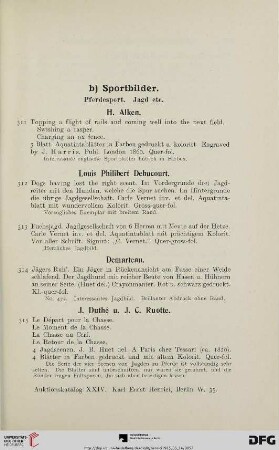 b) Sportbilder (Nr. 311-335)