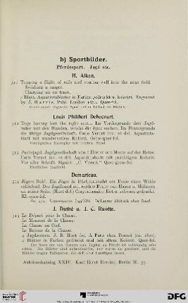 b) Sportbilder (Nr. 311-335)