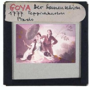 Goya, El quitasol (Der Sonnenschirm)