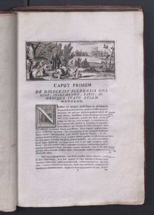 Caput Primum. De Dioecesis Fuldensis Origine, Incrementis, Fatis, Ac Denique Statu Etiam Moderno.