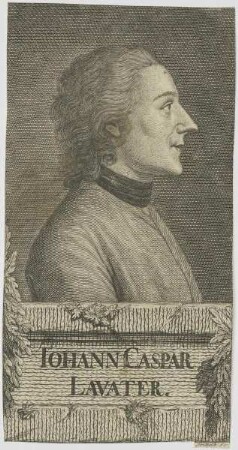 Bildnis des Iohann Caspar Lavater