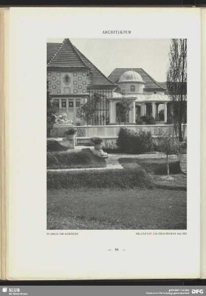 Teilansicht des Sächsischen Hauses