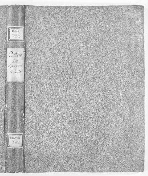 Gio. Botero Bennese della Ragion di Stato, Libri I-V - BSB Cod.ital. 233