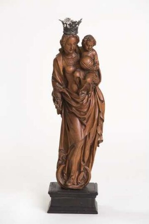 Skulptur: Madonna mit Kind