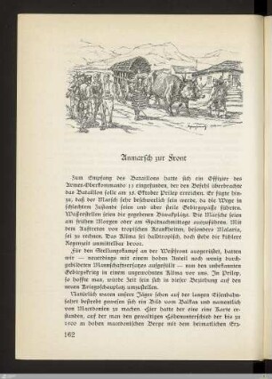 Anmarsch zur Front