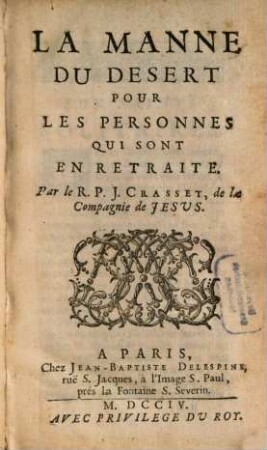 La Manne Du Desert Pour Les Personnes Qui Sont En Rétraite