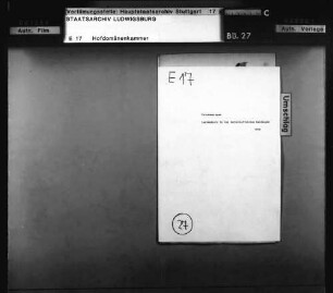 Unterensingen: Laubsammeln in den herrschaftl. Waldungen