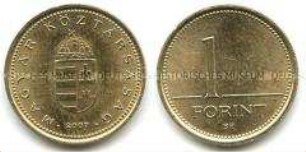 Ungarn, 1 Forint