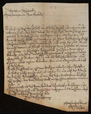 Brief von Friedrich Wilhelm Strieder an Christoph Andreas Leonhard Creuzer