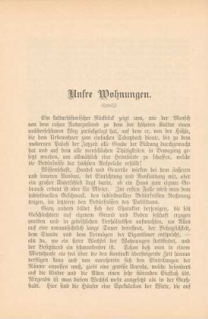 Unsre Wohnungen