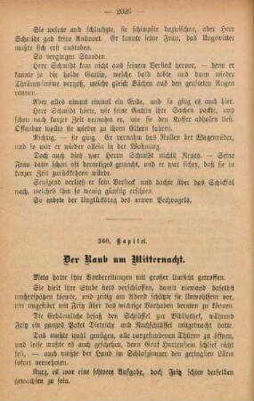 360. Kapitel. Der Raub um Mitternacht