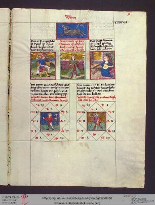 Johannes Angelus nach Pietro d'Abano (?): Astrolabium planum, illustriert, dt.