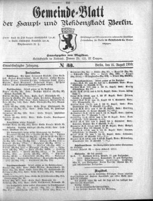 1910,33: No. 33, 14. August 1910