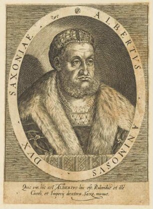 Bildnis des Albertvs Dvx Saxoniae