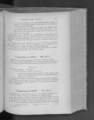 Versammlung zu Lübeck. - 1404 Apr. 8.