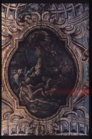 Lucera, Madonna della Pietà (41.5047, 15.3321) : Deckenbemalung