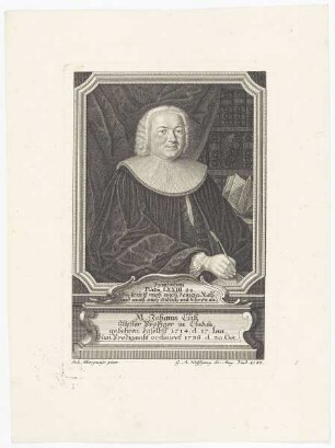 Bildnis des Johann Lutz