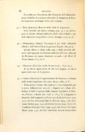 Bibliografia storica della provincia di Terra di Bari : Raccolta da Luigi Volpicella