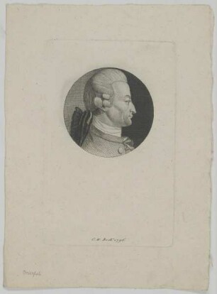 Bildnis des Johann Christian Briegleb