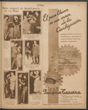 Baile infantil de beneficencia en La Plata