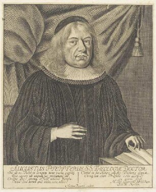 Bildnis des Augustus Pfeifferus