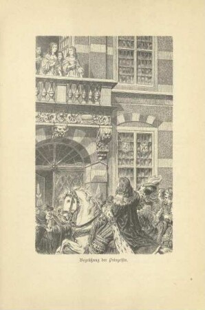 Begrüßung der Prinzessin
