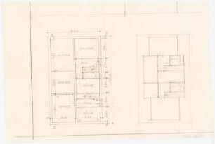 Haus Dr. Gain: Entwurf Grundriss