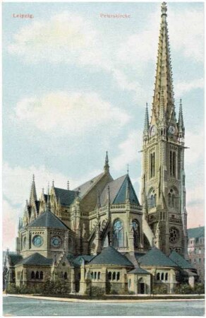 Leipzig. Peterskirche