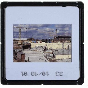 Berlin, Spreebogen-Gelände, Baustellen 1998,Berlin, Spreebogen-Gelände,Berlin, Regierungsviertel