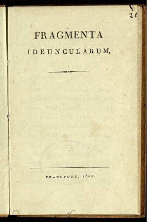 Fragmenta ideuncularum