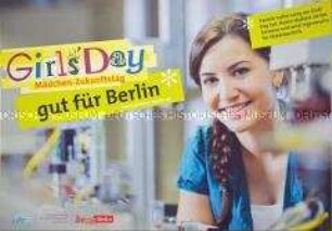 Plakat zum Girls' Day 2015