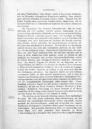Papyrus-Sammlung.