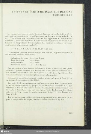Lettres Et Écriture Dans Les Dessins Industriels