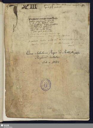 Kollektaneen - Mscr.Dresd.J.47
