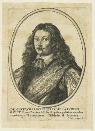 Bildnis des Gvstavus Adolphus Comes a Löwenhavpt