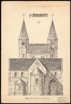 Kirche: Rückansicht