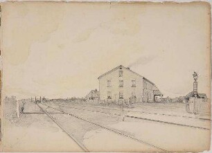 Der Bahnhof von Bordesholm