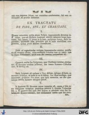 Ex Tractatu De Fide, Spe, Et Charitate