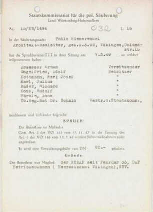 Hienerwadel, Thilo
