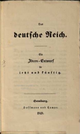 Das deutsche Reich