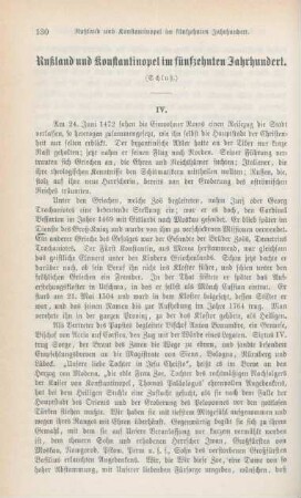 130-148 Russland und Konstantinopel im fünfzehnten Jahrhundert : Schluß