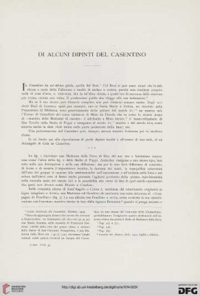 17: Di alcuni dipinti del Casentino