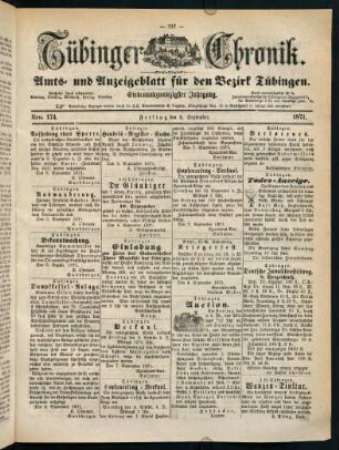 737-756, 8. September (Nro. 174) - 13. September (Nro. 178)