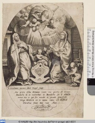 Maria mit dem Jesuskind und der Heiligen Anna