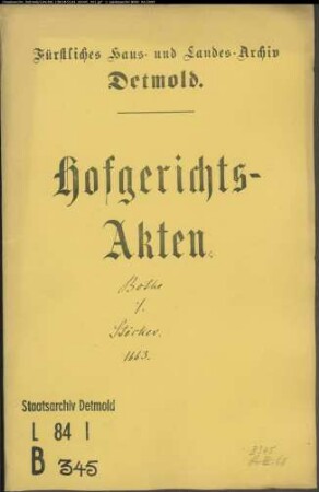 Bothe, Christoph, Kaufmann zu Bremen gegen Dr. med. Johann Stöckers Witwe Anna Katharine - Schuldforderung