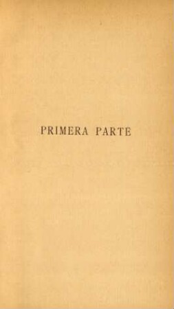 Primera parte