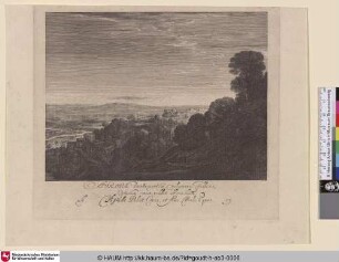 Aurora [Landschaft in der Morgendämmerung; Landscape at dawn]