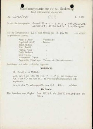 Maucher, Josef
