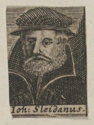 Bildnis des Iohannes Sleidanus
