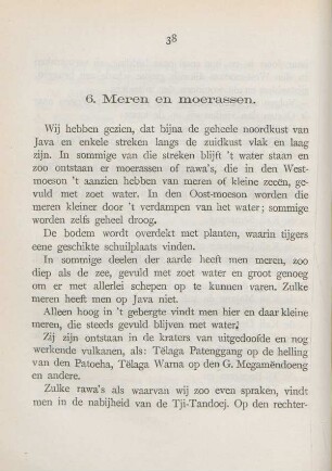 6. Meren and moerassen